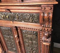 Victorian Carved Oak Secretaire Bookcase (12 of 25) Victorian Carved Oak Secretaire Bookcase (12 of 25)
