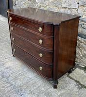 Regency Mahogany Bow Fronted Column Chest of Drawers (6 of 21) Regency Mahogany Bow Fronted Column Chest of Drawers (6 of 21)