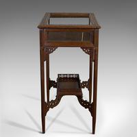 Antique Bijouterie Table, English, Walnut, Glass, Display, Edwardian c.1910 (4 of 12) Antique Bijouterie Table, English, Walnut, Glass, Display, Edwardian c.1910 (4 of 12)