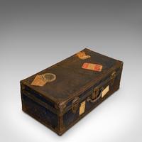 Antique Steamer Trunk, English, Travel, Voyage, Chest, Edwardian c.1910 (6 of 12) Antique Steamer Trunk, English, Travel, Voyage, Chest, Edwardian c.1910 (6 of 12)