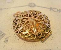 Vintage Pocket Watch Chain Vinaigrette Fob 1950s Victorian Revival Rose Gilt Fob (4 of 11) Vintage Pocket Watch Chain Vinaigrette Fob 1950s Victorian Revival Rose Gilt Fob (4 of 11)
