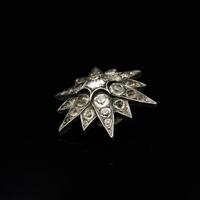Antique Victorian Old Cut Paste Sterling Silver Star Brooch Pin (3 of 8) Antique Victorian Old Cut Paste Sterling Silver Star Brooch Pin (3 of 8)