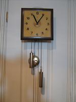 Rare Postman's Alarm Wall Clock by HAC. (3 of 4) Rare Postman's Alarm Wall Clock by HAC. (3 of 4)