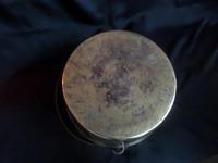 A Heavy Quality Brass Jam Pan 5mm thick with Iron Swing Handle 1860's (6 of 6) A Heavy Quality Brass Jam Pan 5mm thick with Iron Swing Handle 1860's (6 of 6)
