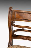 Set of Seven Regency Period Mahogany Framed Chairs (4 of 5) Set of Seven Regency Period Mahogany Framed Chairs (4 of 5)