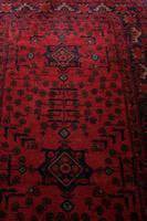 Vintage North West Persian Wool Runner with an all over design upon a red and dark blue ground within multiple borders (7 of 8) Vintage North West Persian Wool Runner with an all over design upon a red and dark blue ground within multiple borders (7 of 8)