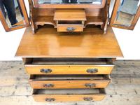 Antique Satin Walnut Dressing Table with Mirrors (4 of 10) Antique Satin Walnut Dressing Table with Mirrors (4 of 10)