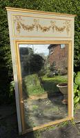 Painted and Gilt Trumeau Mirror (1 of 4)