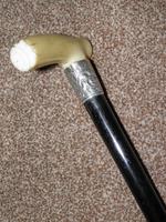 Hallmarked 1912 Silver Walking Stick / Dress Cane With Vacant Cartouche (5 of 12) Hallmarked 1912 Silver Walking Stick / Dress Cane With Vacant Cartouche (5 of 12)