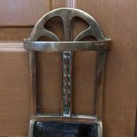 Brass Door Porter - Door Stop - In Shape of a Stick Stand (4 of 8) Brass Door Porter - Door Stop - In Shape of a Stick Stand (4 of 8)