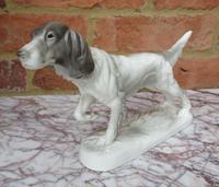Hertwig & Co, Katzhutte Porcelain Figurine of an English Setter, 1914-1945 (3 of 7) Hertwig & Co, Katzhutte Porcelain Figurine of an English Setter, 1914-1945 (3 of 7)