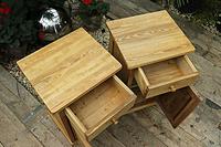 Fabulous! Pair of Old Stripped Pine Bedside Cabinets / Cupboards - We Deliver! (6 of 9) Fabulous! Pair of Old Stripped Pine Bedside Cabinets / Cupboards - We Deliver! (6 of 9)