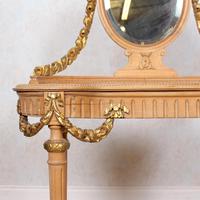 Neoclassical Marble Dressing Table Gilt Mirrored Vanity Satinwood (6 of 14) Neoclassical Marble Dressing Table Gilt Mirrored Vanity Satinwood (6 of 14)