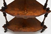 Antique Victorian Walnut Inlaid Corner Whatnot (10 of 15) Antique Victorian Walnut Inlaid Corner Whatnot (10 of 15)