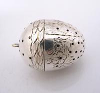 Rare egg-shape Victorian silver tea-infuser Charles Favell & Co Sheffield 1880 (4 of 11) Rare egg-shape Victorian silver tea-infuser Charles Favell & Co Sheffield 1880 (4 of 11)