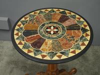 Italian Specimen Marble & Mahogany Table (4 of 12) Italian Specimen Marble & Mahogany Table (4 of 12)