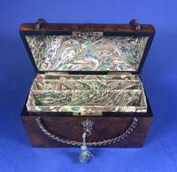 Victorian Burr Walnut Stationary Box (3 of 19) Victorian Burr Walnut Stationary Box (3 of 19)