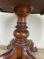 Victorian Mahogany Oval Tilt Top Table (3 of 12) Victorian Mahogany Oval Tilt Top Table (3 of 12)
