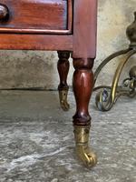 Regency Revival Mahogany Canterbury Sheet Music Magazine Rack with Brass Casters (8 of 11) Regency Revival Mahogany Canterbury Sheet Music Magazine Rack with Brass Casters (8 of 11)