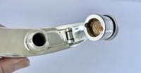 Engine Turned Silver Plated Hip Flask (4 of 5) Engine Turned Silver Plated Hip Flask (4 of 5)