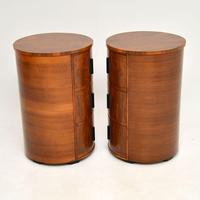 Pair of Art Deco Walnut Bedside Chests (12 of 13) Pair of Art Deco Walnut Bedside Chests (12 of 13)