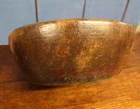 Early 19th Century Turned Wooden Flat Bottom Bowl Treen Eare. (3 of 9) Early 19th Century Turned Wooden Flat Bottom Bowl Treen Eare. (3 of 9)