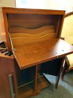 Vintage Mid Century Revolving Cocktail & Desk Teak Cabinet (3 of 8) Vintage Mid Century Revolving Cocktail & Desk Teak Cabinet (3 of 8)