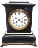 Antique French Slate & Ormolu Mantel Clock striking 8 day (6 of 11) Antique French Slate & Ormolu Mantel Clock striking 8 day (6 of 11)