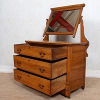 Satinwood Dressing Table Mirrored Arts & Crafts (6 of 10) Satinwood Dressing Table Mirrored Arts & Crafts (6 of 10)