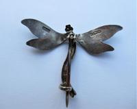 John Atkins & Son, JA&S, Silver & Enamel Dragonfly Brooch, Birmingham 1917 (3 of 8) John Atkins & Son, JA&S, Silver & Enamel Dragonfly Brooch, Birmingham 1917 (3 of 8)