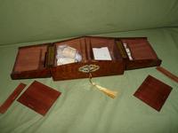 Solid Figured Oak Games Box + Accessories c.1890 (6 of 18) Solid Figured Oak Games Box + Accessories c.1890 (6 of 18)