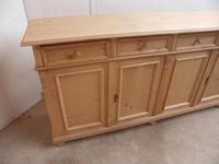 Reclaimed Pine 4 Door 4 Drawer Sideboard / TV Stand / Dresser Base to Wax / Paint (9 of 9) Reclaimed Pine 4 Door 4 Drawer Sideboard / TV Stand / Dresser Base to Wax / Paint (9 of 9)