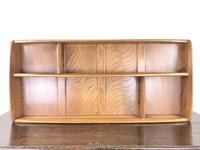 Vintage Mid Century Ercol Elm Plate Rack or Wall Shelf (M-1585) (8 of 8) Vintage Mid Century Ercol Elm Plate Rack or Wall Shelf (M-1585) (8 of 8)