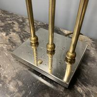 Pair of Chrome & Brass Rodded Table Lamps (7 of 9) Pair of Chrome & Brass Rodded Table Lamps (7 of 9)
