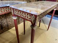 Pair of Empire Style Marble Top Console Tables (4 of 8) Pair of Empire Style Marble Top Console Tables (4 of 8)