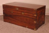 19th Century Marine Chest / Campaign Chest in Camphor (5 of 12) 19th Century Marine Chest / Campaign Chest in Camphor (5 of 12)