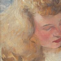 Hugo Ziegler, Study Of An Angel, Oil Painting (5 of 7) Hugo Ziegler, Study Of An Angel, Oil Painting (5 of 7)