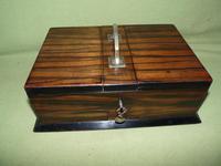 Macassar Ebony Jewellery / Trinket / Cigar Box c.1900 (2 of 11) Macassar Ebony Jewellery / Trinket / Cigar Box c.1900 (2 of 11)