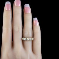 Antique Victorian Pearl Ring 15ct Gold c.1900 (6 of 6) Antique Victorian Pearl Ring 15ct Gold c.1900 (6 of 6)