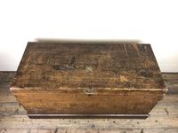 Antique Stained Pine Welch British Army Trunk (6 of 15) Antique Stained Pine Welch British Army Trunk (6 of 15)