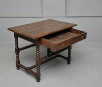 17th Century Bobbin Turned Oak Side Table (5 of 12) 17th Century Bobbin Turned Oak Side Table (5 of 12)