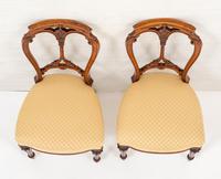 Pretty Pair of Victorian Walnut Chairs (4 of 7) Pretty Pair of Victorian Walnut Chairs (4 of 7)