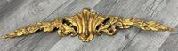 Pediment Antique French Ornate Gilt Decoration (1 of 5)