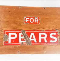 Pears Enamel Advertising Pine Box (4 of 7) Pears Enamel Advertising Pine Box (4 of 7)