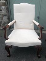 Pair of Antique Walnut Gainsborough Armchairs (4 of 8) Pair of Antique Walnut Gainsborough Armchairs (4 of 8)