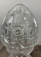 Cut Glass Mushroom Table Lamp, Rewired & PAT Tested c.1920 (2 of 9) Cut Glass Mushroom Table Lamp, Rewired & PAT Tested c.1920 (2 of 9)