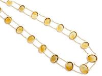 124.21ct Citrine & 9ct Rose Gold Riviere Necklace - Antique c.1890 (5 of 9) 124.21ct Citrine & 9ct Rose Gold Riviere Necklace - Antique c.1890 (5 of 9)