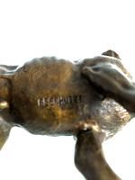 Antique Austrian Bronze Inkwell In The Form Of A Pug (8 of 8) Antique Austrian Bronze Inkwell In The Form Of A Pug (8 of 8)
