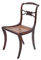 Set of 8 Regency faux rosewood dining chairs 19th Century (3 of 7) Set of 8 Regency faux rosewood dining chairs 19th Century (3 of 7)