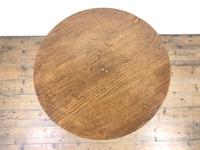 19th Century Oak Circular Tilt Top Tripod Table (9 of 11) 19th Century Oak Circular Tilt Top Tripod Table (9 of 11)
